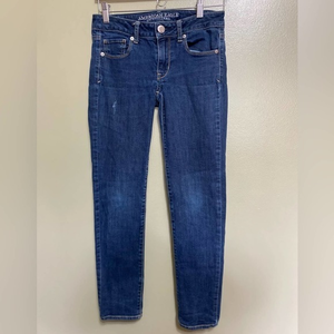 American Eagle Skinny‎ Super Stretch Jeans, Size 2